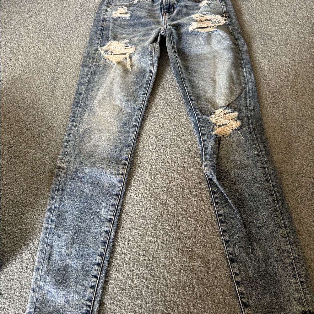 American Eagle Outfitters Super Stretch Mid Rise Jeggings